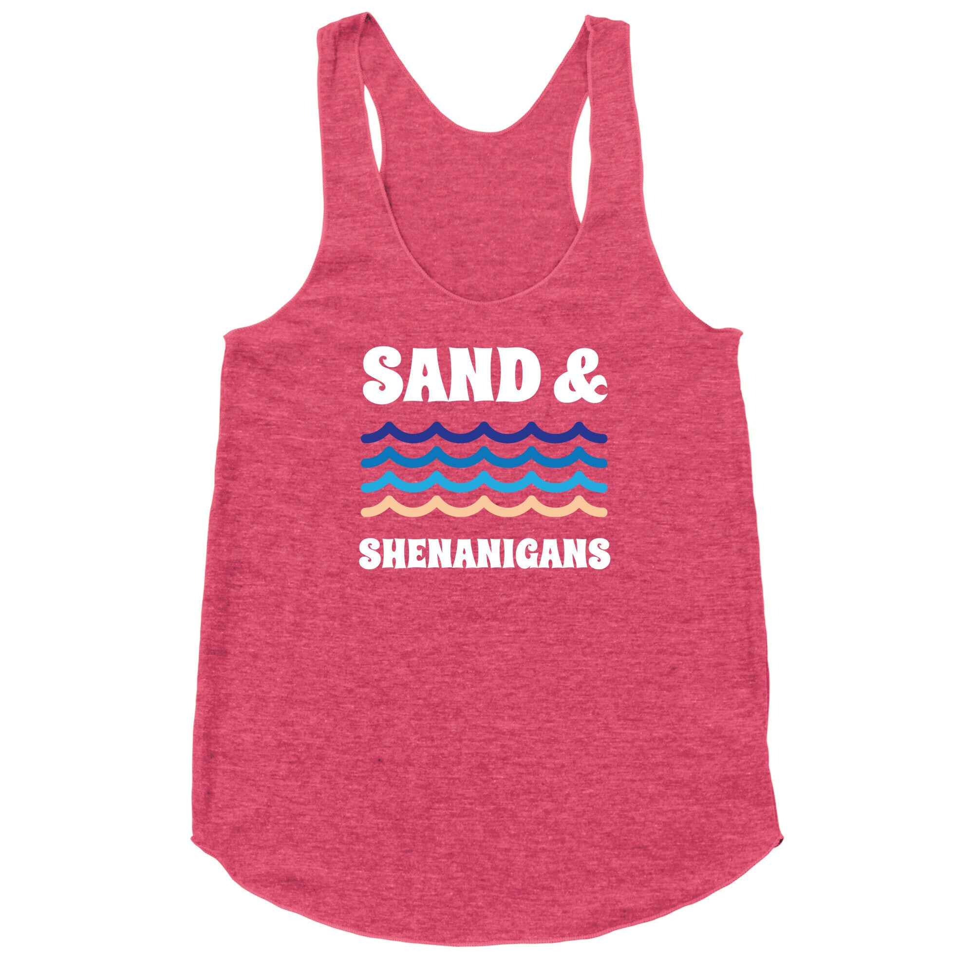 Sand And Shenanigans Racerback Tank